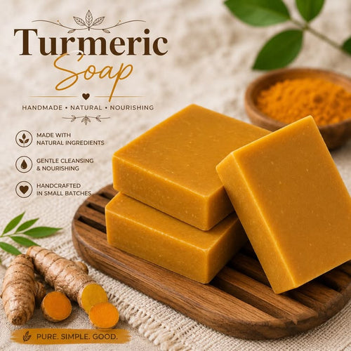 Turmeric Soap _ Handmade Tallow Soap _ Natural Turmeric Bar Soap _ Moisturizing Artisan Soap _ Small Batch Skincare _ Homemade Soap.jpg__PID:ec64bb5c-066f-4ca6-89bb-cb2698bead8a