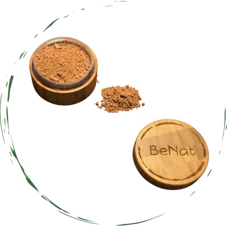 All-Natural Bronzer Loose Powder. Eco-Friendly